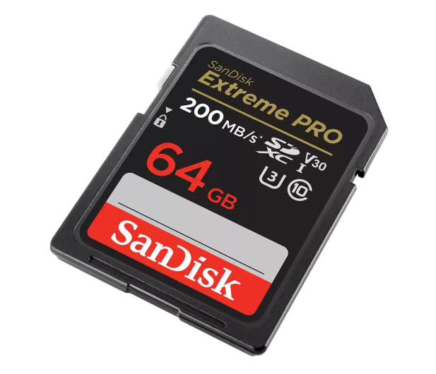 SANDISK SDXC 64GB 200MB/s SDSDXXU-064G-GN4IN - 1058642 - zdjęcie 3